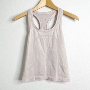 Lululemon Swiftly Tech Racerback Tank Top 2.0 Race Length Pink Size 2
